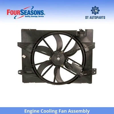 Conjunto de ventilador de refrigeración del motor V8 de 4,6 L Lincoln Town Car 2006-2011 4 estaciones Foto 1 de 4