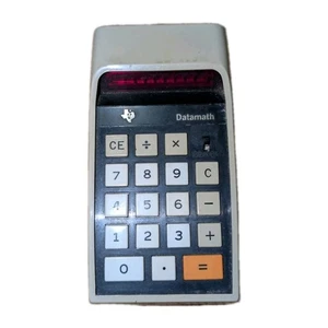 Texas Instruments TI 2500 Datamath Electronic Calculator NO AC ADAPTER Read Desc - Picture 1 of 8