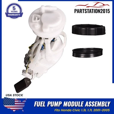 Fits Honda Civic 1.3L 1.7L 2001 2002 2003 2004 2005 Fuel Pump Module Assembly - Image 1 of 4