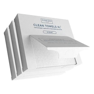 Clean Skin Club Clean Towels XL™, 100% USDA biobasiertes Gesichtstuch, Einweggesicht - Bild 1 von 10