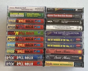 20x Cassette Tape Lot Various Rock 60 & 70’s Rock Collection Vintage - Picture 1 of 10