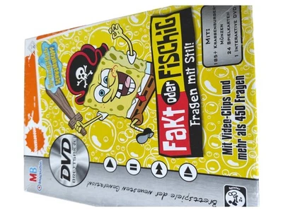 MB Spiele SpongeBob Schwammkopf Fakt oder FISCHIG Quizspiel DVD Brettspiel - Bild 1 von 3
