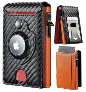 Apple Airtag Wallet Herren: Smart Wallet mit Airtag Halter - Air Tag Wallet für... - Bild 1 von 8