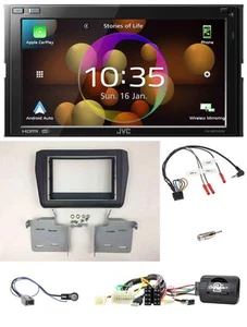 JVC DAB Lenkrad 2DIN Bluetooth USB Autoradio für Suzuki Swift ab 2018 schwarz - Bild 1 von 12