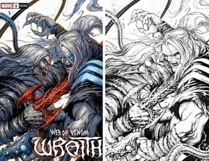 (2er Pack) Web Of Venom Wraith #1 Exclusive Secret VIRGIN/TRADE Variant Set, Knull - Bild 1 von 15
