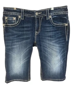 Bermudas Miss Me Signature Bermudas Mujer 30 X 12 Denim Embellecido - Imagen 1 de 4