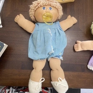 Vintage 1982 RARE Cabbage Patch Kids Doll Girl Made in Spain Jesmar Blue Eyes - Bild 1 von 15