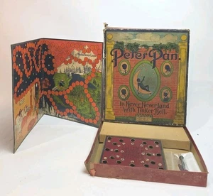 Vintage Walt Disney Peter Pan Board Game 1927 Selchow & Righter Co. With Box - Picture 1 of 6
