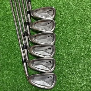 Nike Iron Set PRO COMBO Titanium Face FLEX-S 5-PW used - Picture 1 of 8