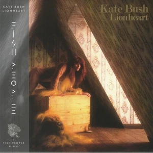 BUSH, Kate - Lionheart (reissue) - DIRTY PINK MARBLED VINYL LP - Picture 1 of 1