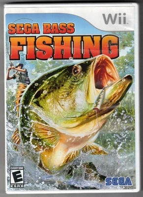 SEGA Bass Fishing [Nintendo Wii] instructions booklet included (2006) - Image 1 of 4