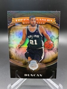 2008-09 Topps Treasury Tim Duncan Bronze Refractor /999  Spurs