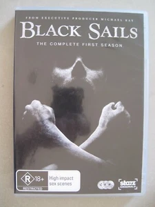 Black Sails: The Complete First and Second Seasons (7 DVDs)-Free FAST Postage - Picture 1 of 2