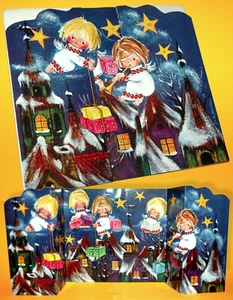 ALTER ADVENTSKALENDER FÜR DAS KINDERZIMMER AUFSTELLBAR 60er MOTIV - Zauberhaft - Bild 1 von 6