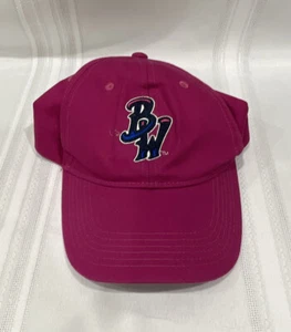 Fuchsia Baseball Cap Pensacola Wahoo's Adjustable Back 100% Cotton - Picture 1 of 9