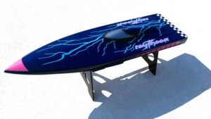 H620 24" Fiber Glass Electric Race PNP RC Boat Model W/ Servo Motor W/O Battery - Picture 1 of 3