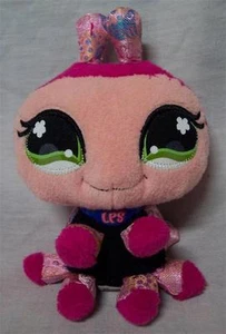Hasbro Littlest Pet Shop PINK LADYBUG 6" Plush STUFFED ANIMAL Toy - Picture 1 of 1