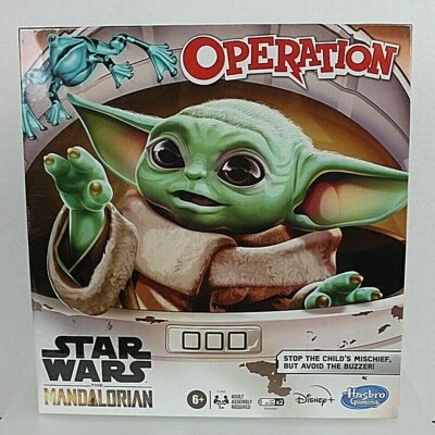 Baby Yoda Operation Board Game NEW Sealed Hasbro The Mandalorian Grogu Star Wars - Image 1 of 4