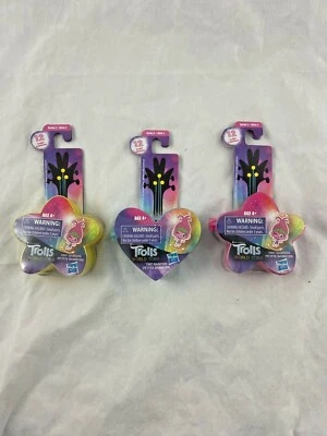 LOTE de 3 - TROLLS - GIRA MUNDIAL - Pequeña bailarina - Minifigura - Caja ciega - Serie 1 Foto 1 de 4