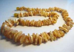 Raw Natural Butterscotch Baltic Amber Necklace 52 cm Gemstone !!! - Picture 1 of 3