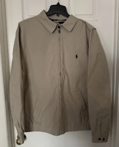 Polo Ralph Lauren Men’s XL-TALL Big & Tall Khaki Bi-Swing Full-Zip Jacket - Picture 1 of 13