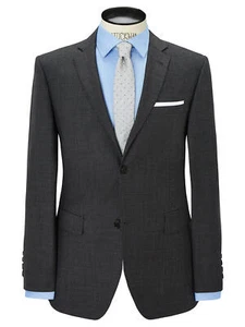 Richard James Mayfair Pick & Pick Charcoal Jacket - BNWT Size 40L RRP £240 - Picture 1 of 4