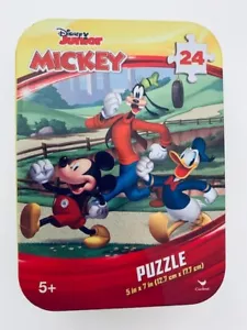 Puzzle Disney Junior Topolino 24 pezzi - dimensioni puzzle 5 pollici x 7 pollici finito - Foto 1 di 1