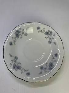 JOHANN HAVILAND Baviera Germania BLU GHIRLANDA Piatto per Tazza Tè - Foto 1 di 3