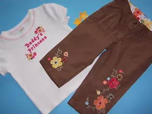 Gymboree niñas "ISLAND GETAWAY" talla 4...JUEGO DE 2 PIEZAS...OUTLET - Imagen 1 de 6