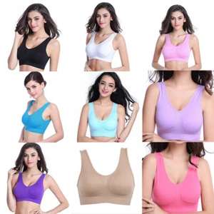 Reggiseno Yoga Intimo Regolabile Sport Grandi Taglia Push-up Commercio Estero - Foto 1 di 24