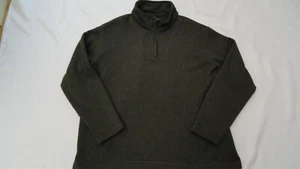 Eddie Bauer Pullover XXL Men Green/Gray Thick Fleece Malaysia - Picture 1 of 9