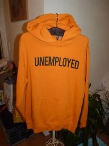 H&M Kapuzenpullover Gr. M orange Unemployed - Bild 1 von 2