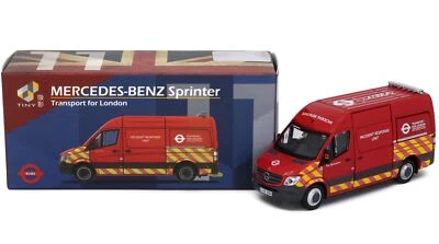 Tiny City UK11 Die-cast Model Car - Mercedes-Benz Sprinter Transport for London - Image 1 of 4