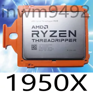 AMD Ryzen Threadripper 1950X 3.40ghz 16cores 32thr tr4 x399 180W CPU processor - Picture 1 of 2