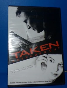 Taken Extended Cut DVD 2009 New and Sealed Includes Theatrical & Unrated Version - Picture 1 of 4