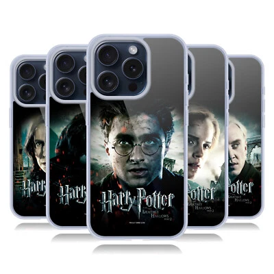 FUNDA OFICIAL DE GEL SUAVE HARRY POTTER HALLOWS VIII PARA TELÉFONOS APPLE iPHONE Foto 1 de 4