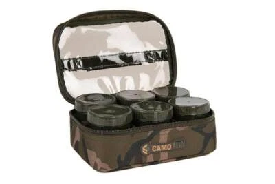 Fox Camolite 8 Pot Hookbait Case 24,5x16,5x9,5cm für Boilies Pop-Ups Köder usw - Bild 1 von 4