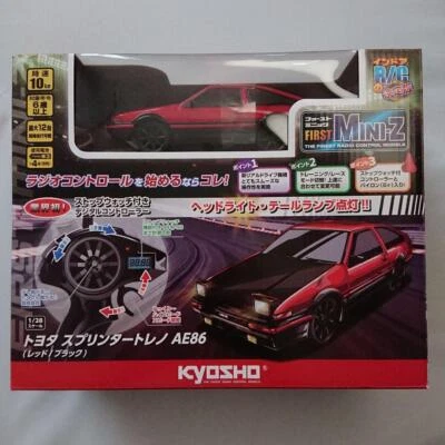 Kyosho First Mini-Z Toyota Sprinter Trueno AE86 Red/Black 1/28 [Unopend] - Image 1 of 4