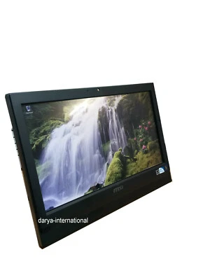 MSI Wind Top AIO AP200 50,8cm 20" i5 3,50Ghz 8GB 128GB SSD Win 10 Black B-Stock - Image 1 of 4