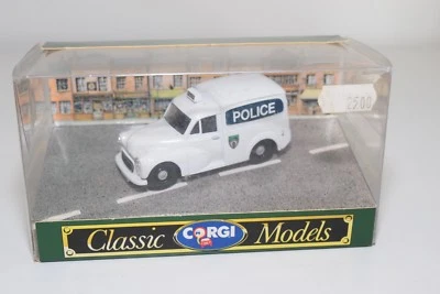 * CORGI TOYS 96842 MORRIS 1000 FURGONETA POLICÍA BLANCO COMO NUEVO EN CAJA - Imagen 1 de 4