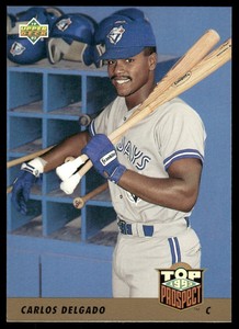 1993 Upper Deck #425 Carlos Delgado Toronto Blue Jays