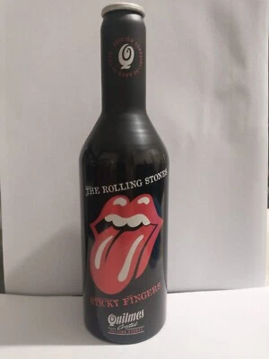 Алюминиевая бутылка Rolling Stones ПИВО QUILMES - ПУСТАЯ - Изображение 1 из 2
