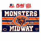 Bannière Chicago Bears Flag 3X5 NFL Da Bears C LIVRAISON RAPIDE GRATUITE VENDEUR AMÉRICAIN