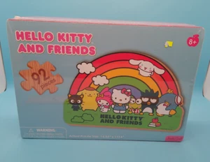 NEW SANRIO Hello Kitty and Friends Rainbow Wood Puzzle - 92 Pieces  16.56x11.14 - Picture 1 of 10