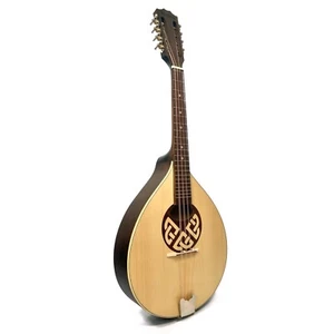 The Dannan Celtic Mandola with Gig Bag - Tenor Mandola Celtic Knot Scratch Plate - Picture 1 of 9
