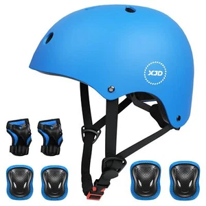 XJD Kids Bike Helmet,Multi-Sport Protective Gear Set for 3-5-8-14 Years Boys ... - Picture 1 of 9