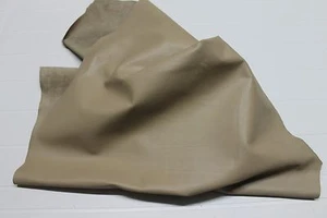 Italian CALF leather hide hides skin skins NATURAL KHAKI #9922 8sqf - Picture 1 of 2