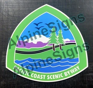 Pacific Scenic Byway Schild 11,5"x12" - Bild 1 von 1