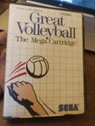 GREAT VOLLEYBALL  SEGA MASTER SYSTEM  VIDEOGIOCO VINTAGE