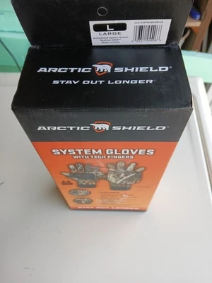Guantes Artic Shield System con dedos tecnológicos grandes, borde Realtree NUEVO Foto 1 de 3